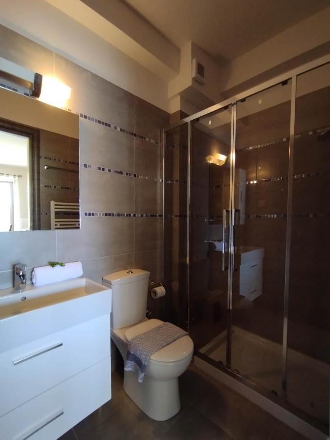 Angelos Apartments Karavomylos Exterior foto